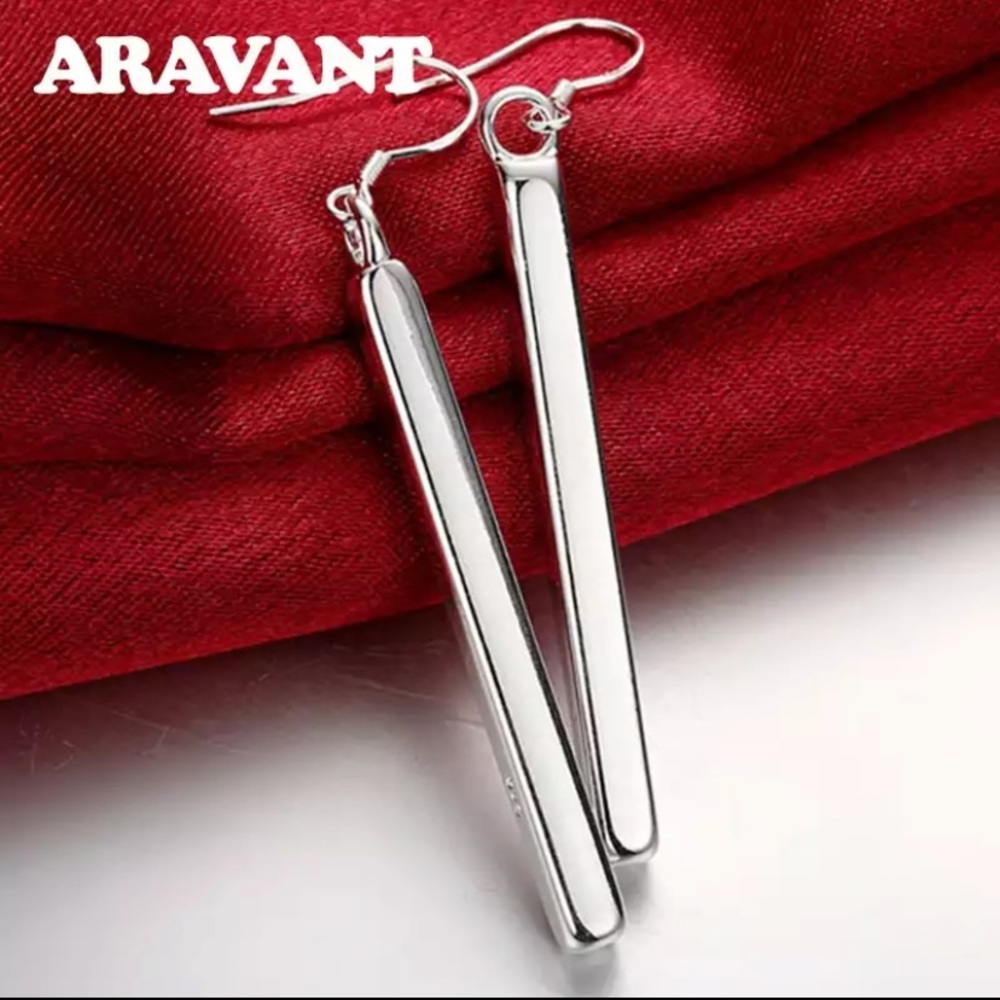 NEW Sterling silver Long Earrings